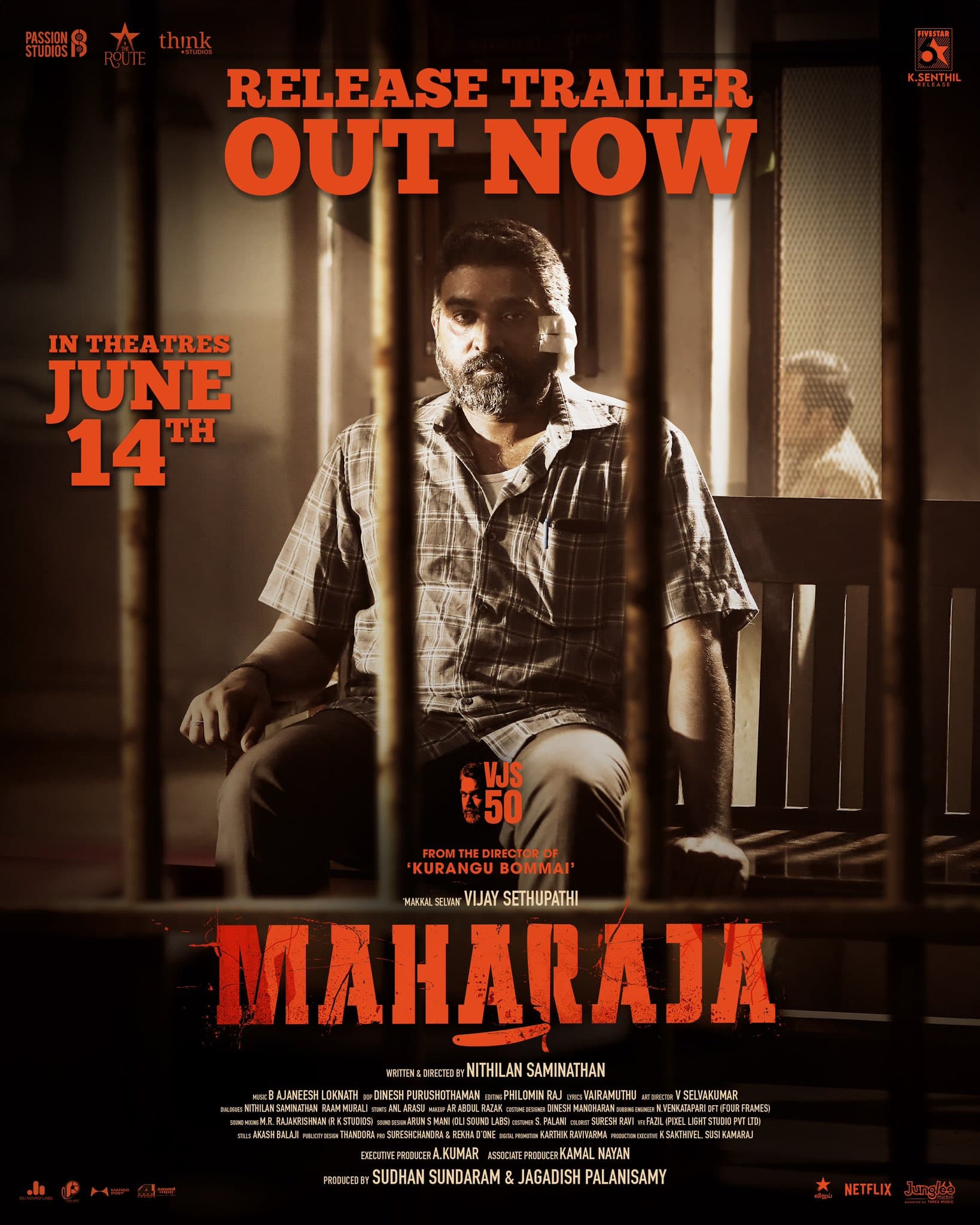 Vijay Sethupathis New Movie Maharaja